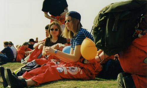 Vappujuhlijoita Vaasassa 90-luvulla