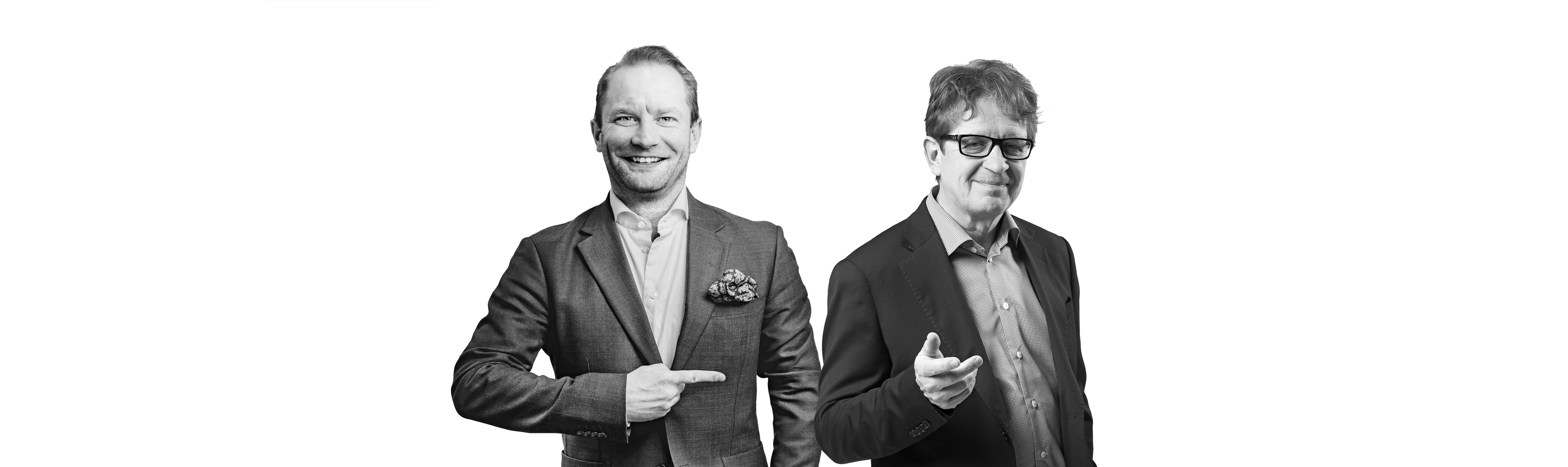 Jarl Matti Anttila ja Jukka Vesalainen