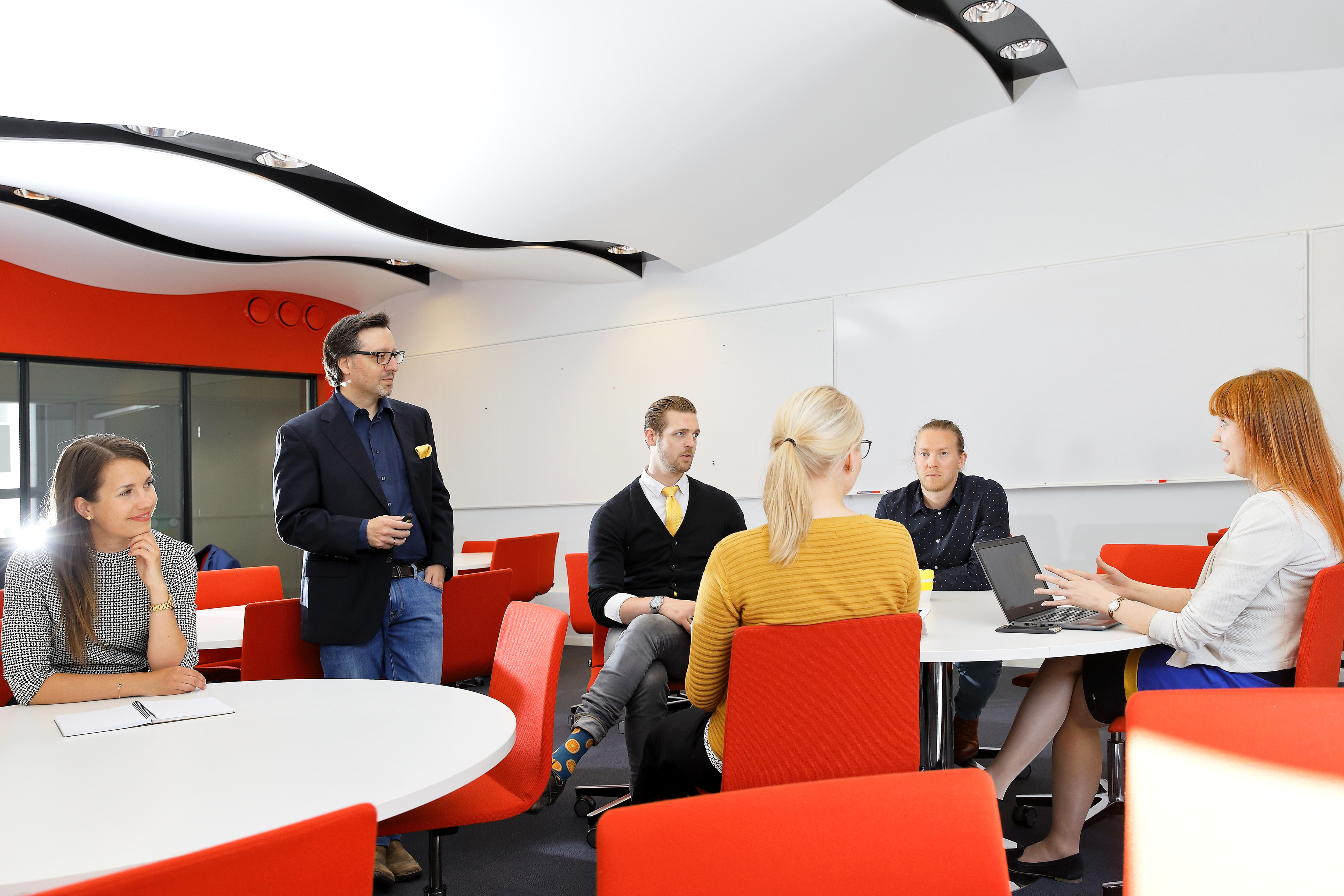 Vaasan yliopiston avoimen opiskelijoita