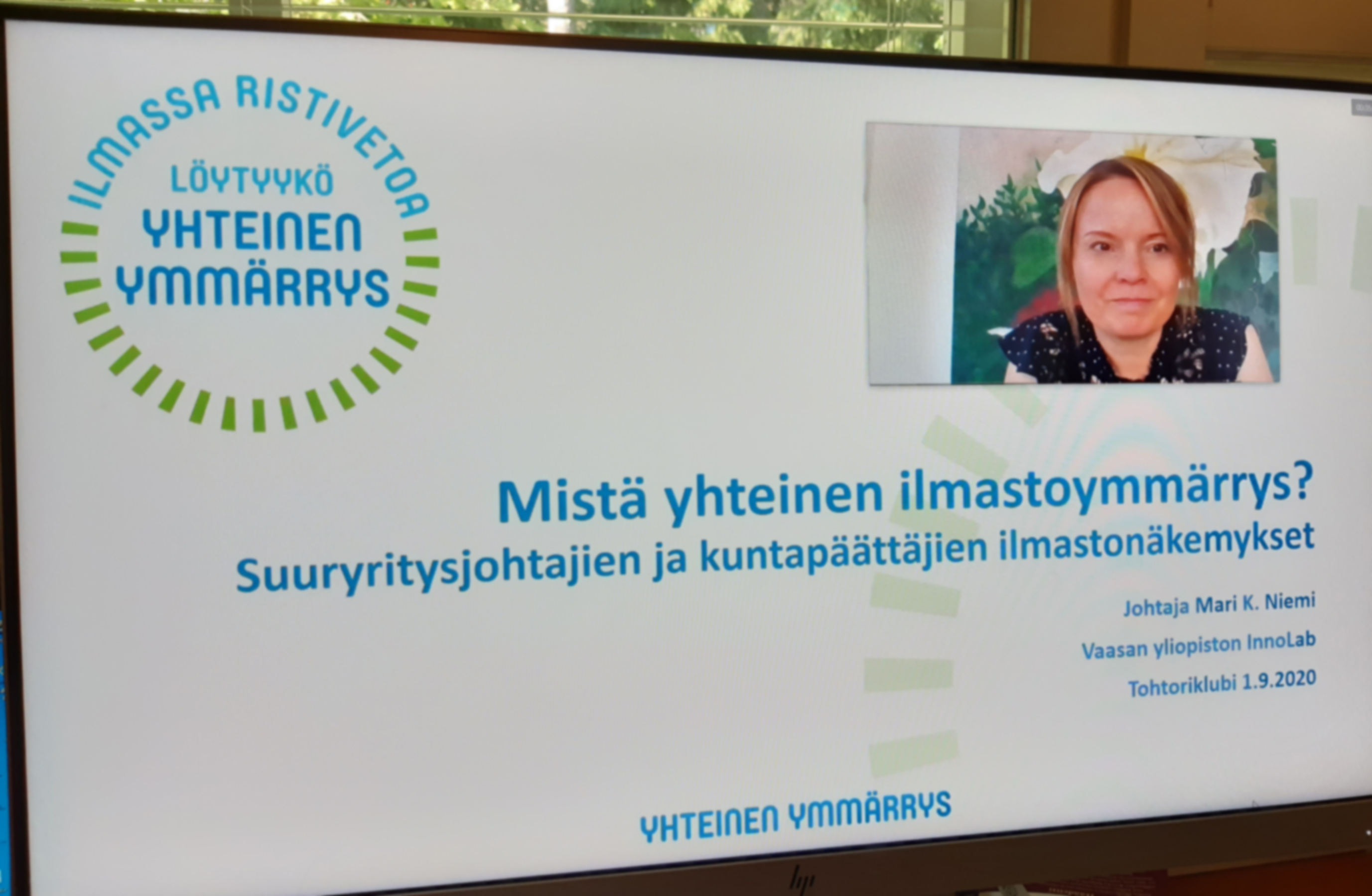 Ilmassa ristivetoa - löytyykö yhteinen ymmärrys?