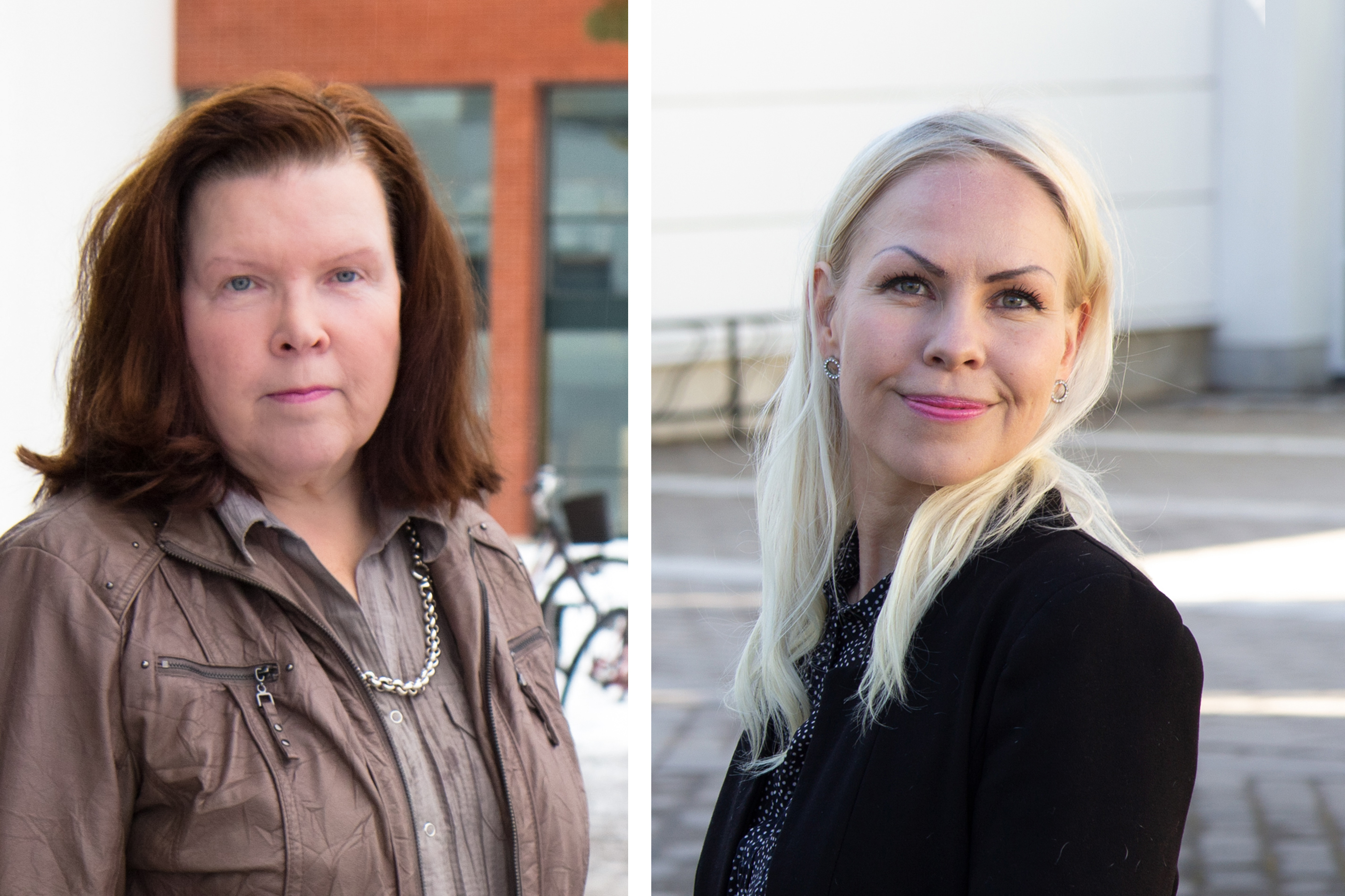 Teija Laitinen ja Niina Mäntylä