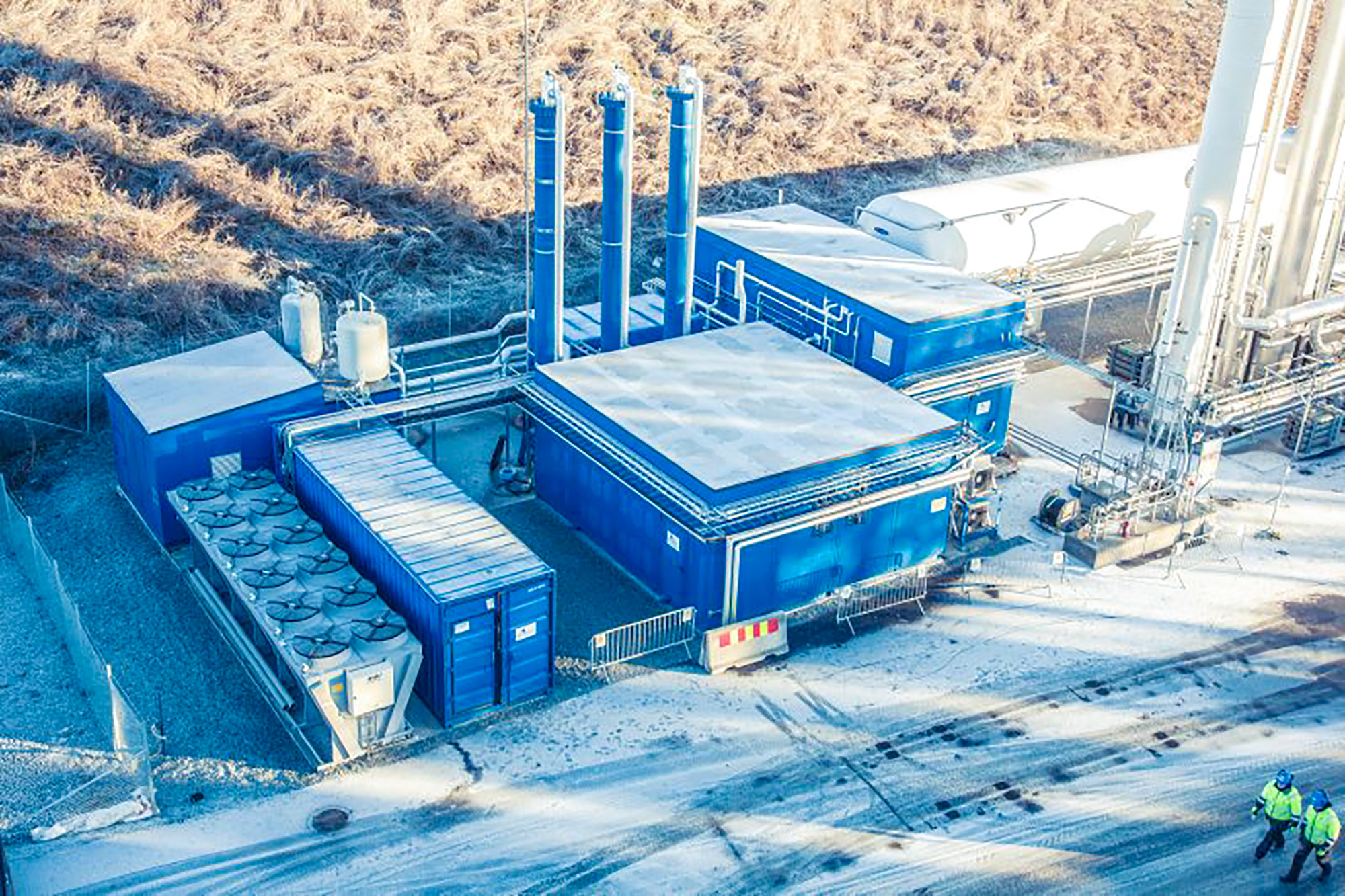 Wärtsilä biogas liquefaction plant, credit: Wärtsilä mediabank