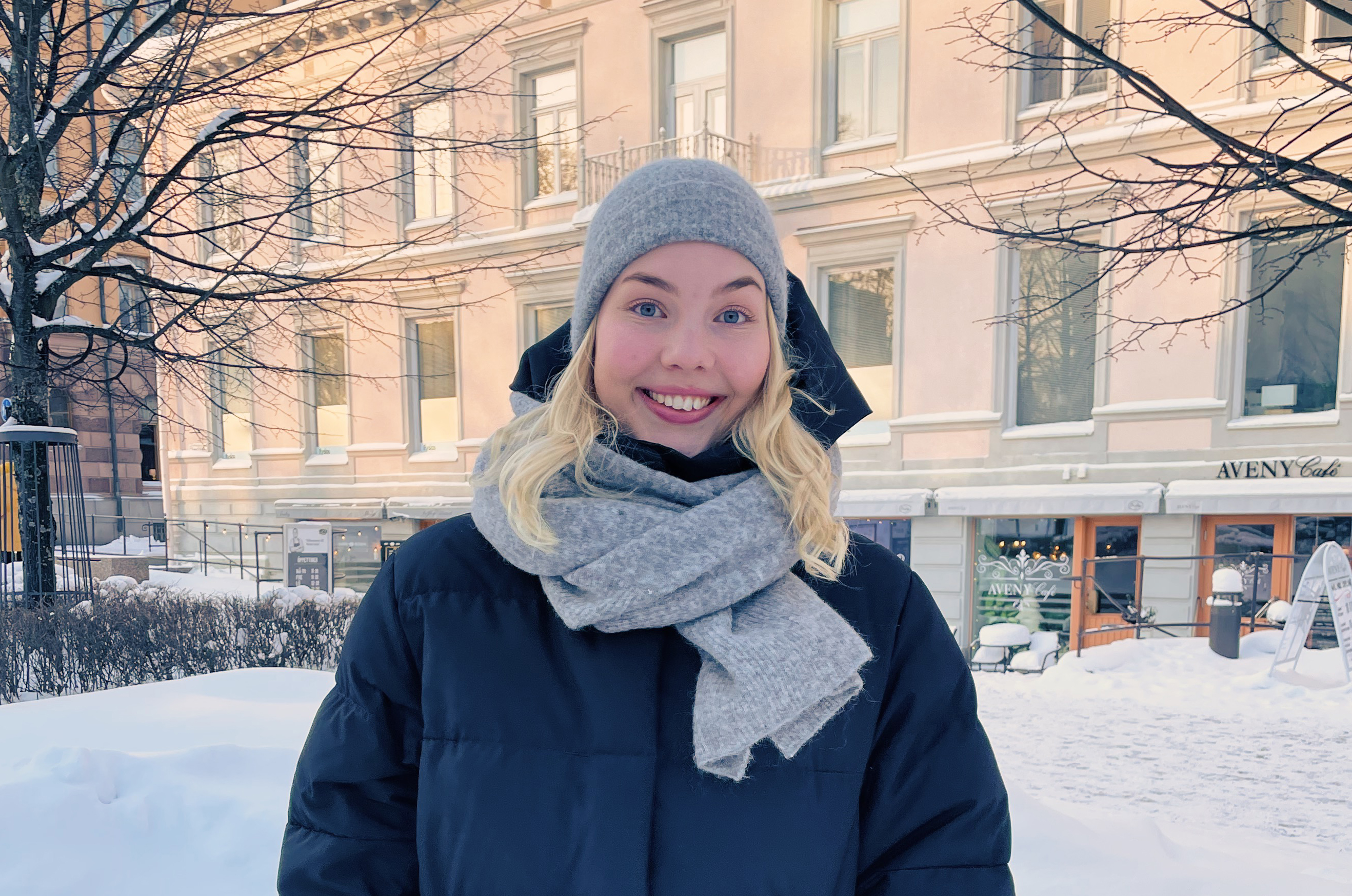 Tuotantotalouden opiskelija Moona Smolander