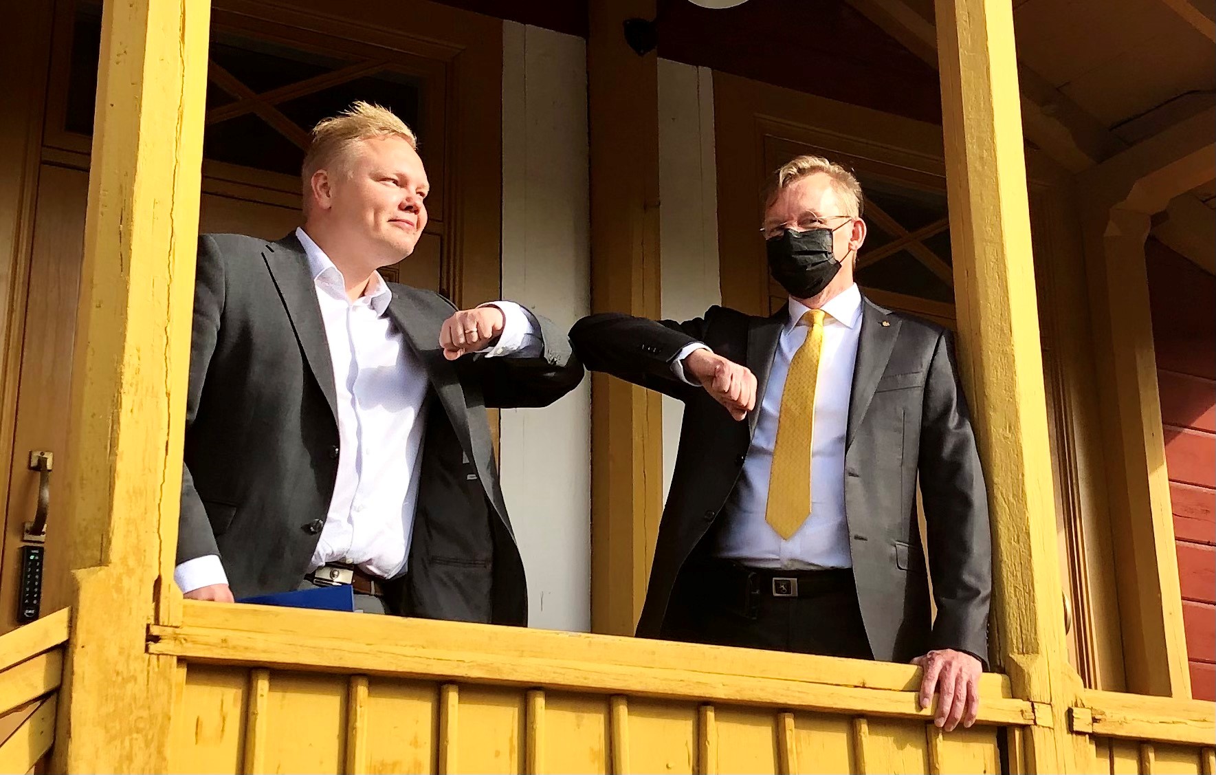 Antti Kurvinen ja Jari Kuusisto