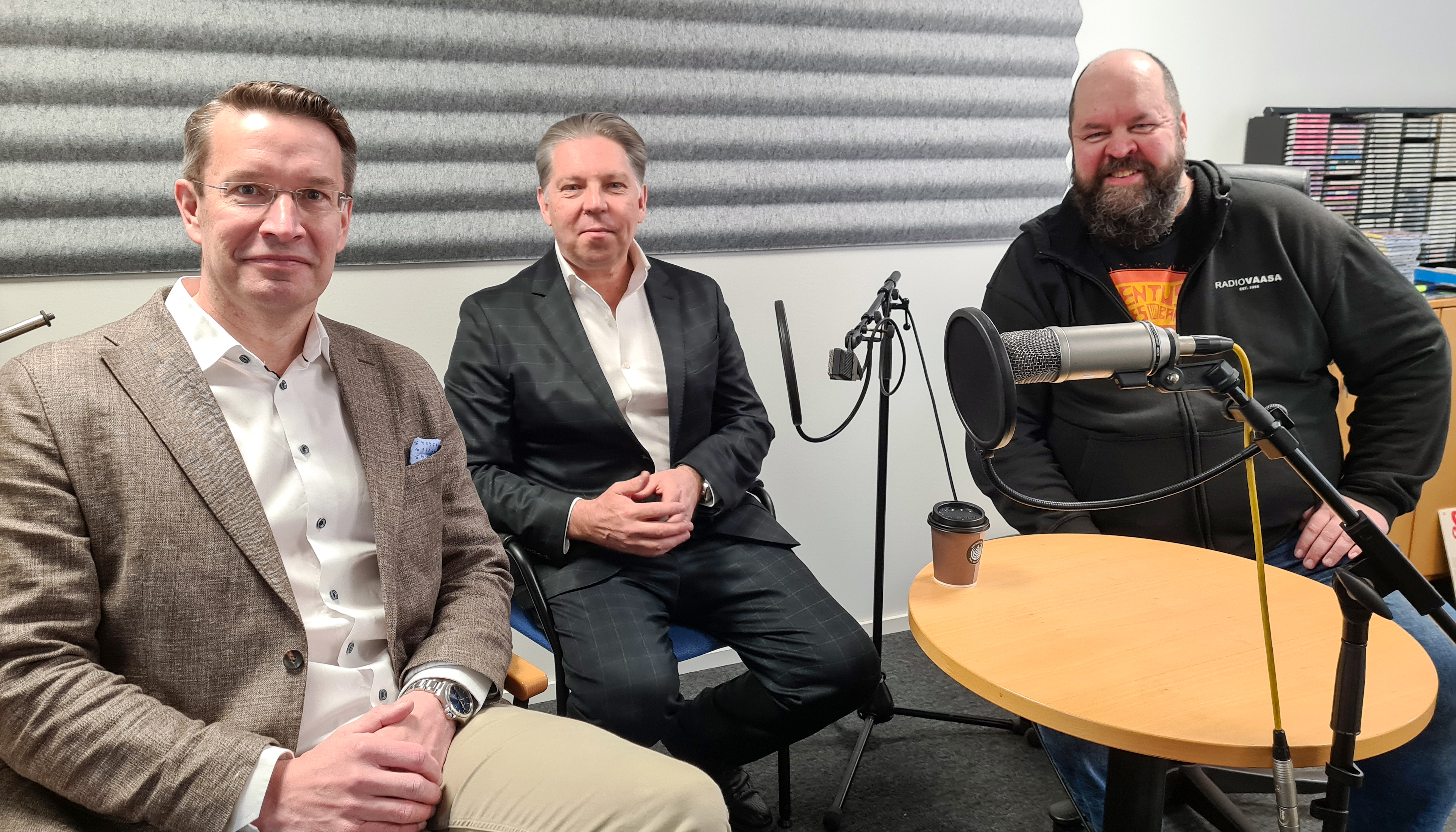 Harri Jalonen, Petri Uusikylä ja Anssi Marttinen