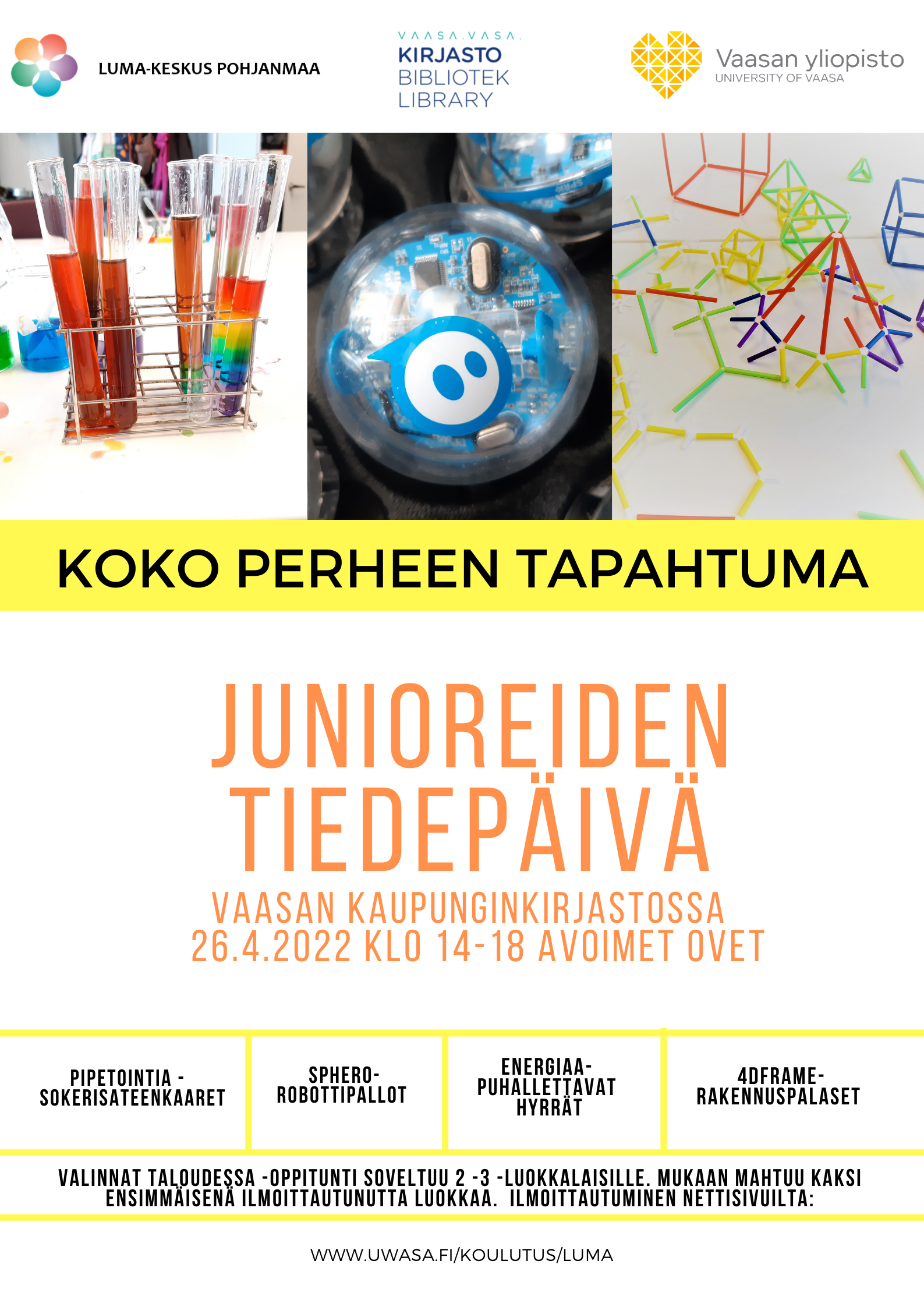 Junioreiden tiedepäivä