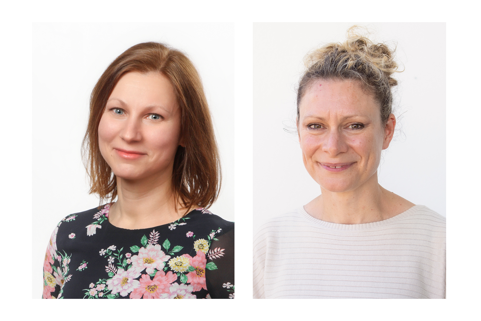 Johanna Hautala ja Rebekah Rousi