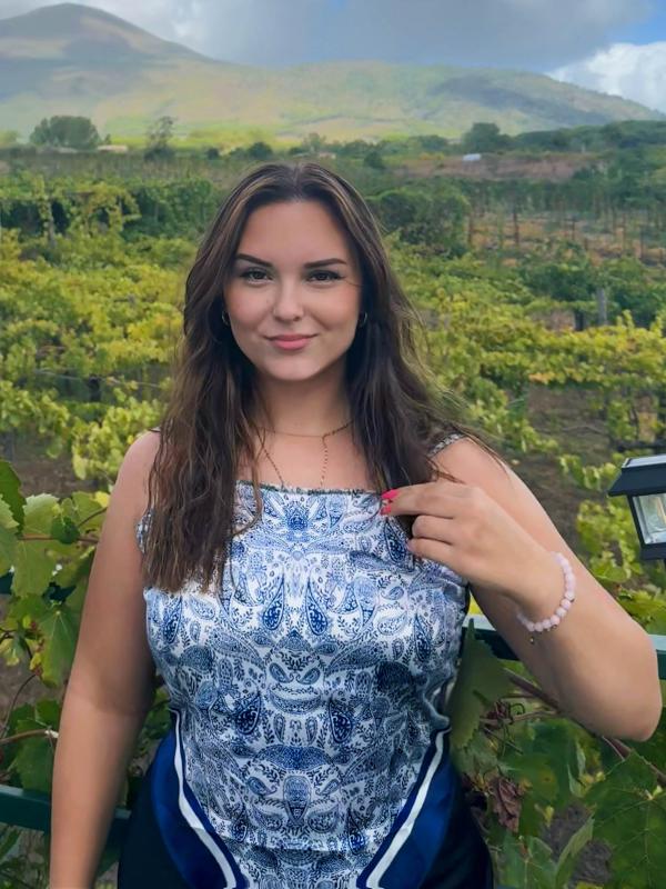 Eveliina Haavisto Paviassa Italiassa