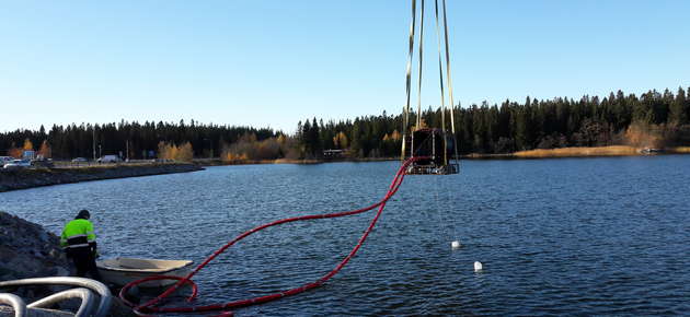 Uusiutuvaa energiaa kerätään meriveden lämmöstä Maailmanperintöportti-rakennuksen lämmitykseen ja viilennykseen.