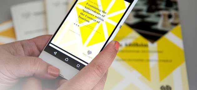 Osuva on Vaasan yliopiston uusi avoin julkaisuarkisto, josta löydät niin yliopiston omat julkaisut ja opinnäytteet kuin tieteellisten artikkeleiden rinnakkaistallenteitakin. Kuva: Tiia Alkkiomäki.