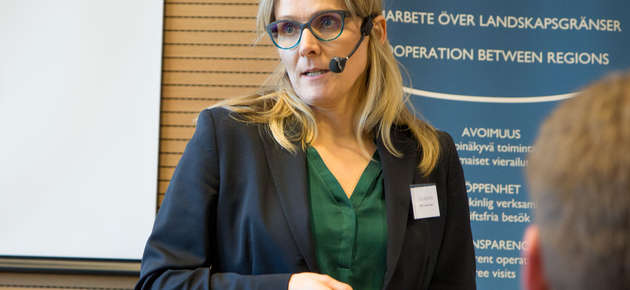 VEBIC-tutkimusalustan uusi johtaja Suvi Karirinne.