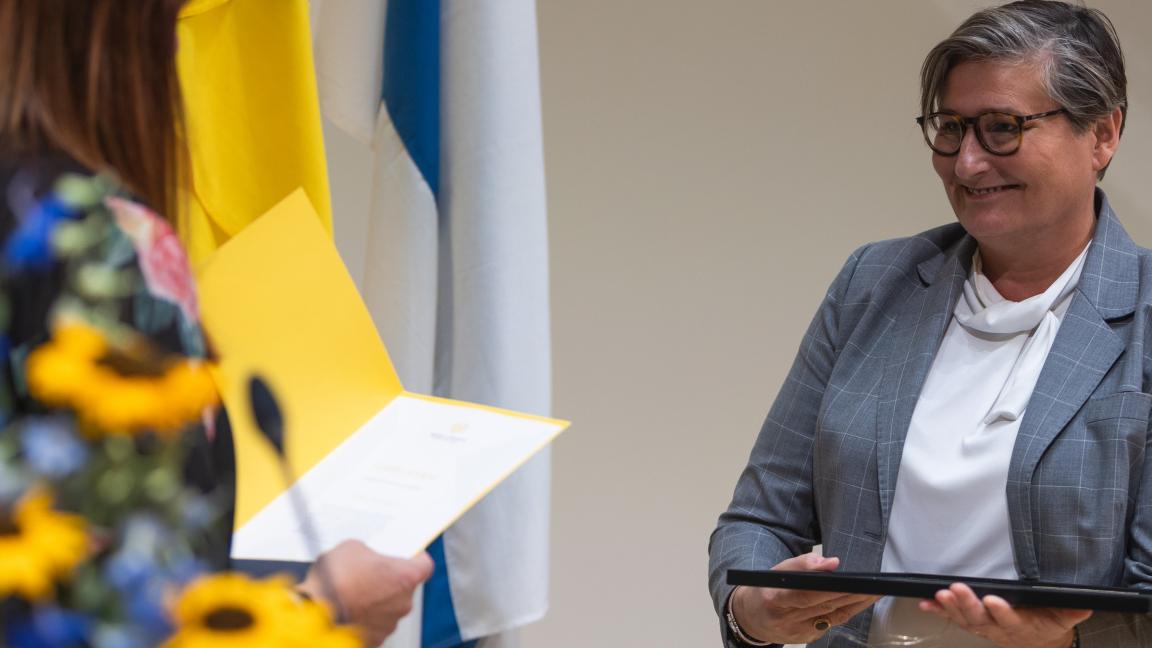 Vuoden alumni Tiina Helenius 