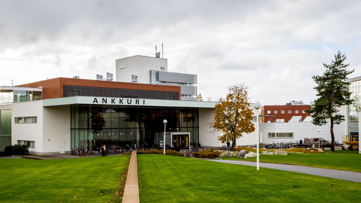 Toimistorakennus lisätyllä Ankkuri nimellä.