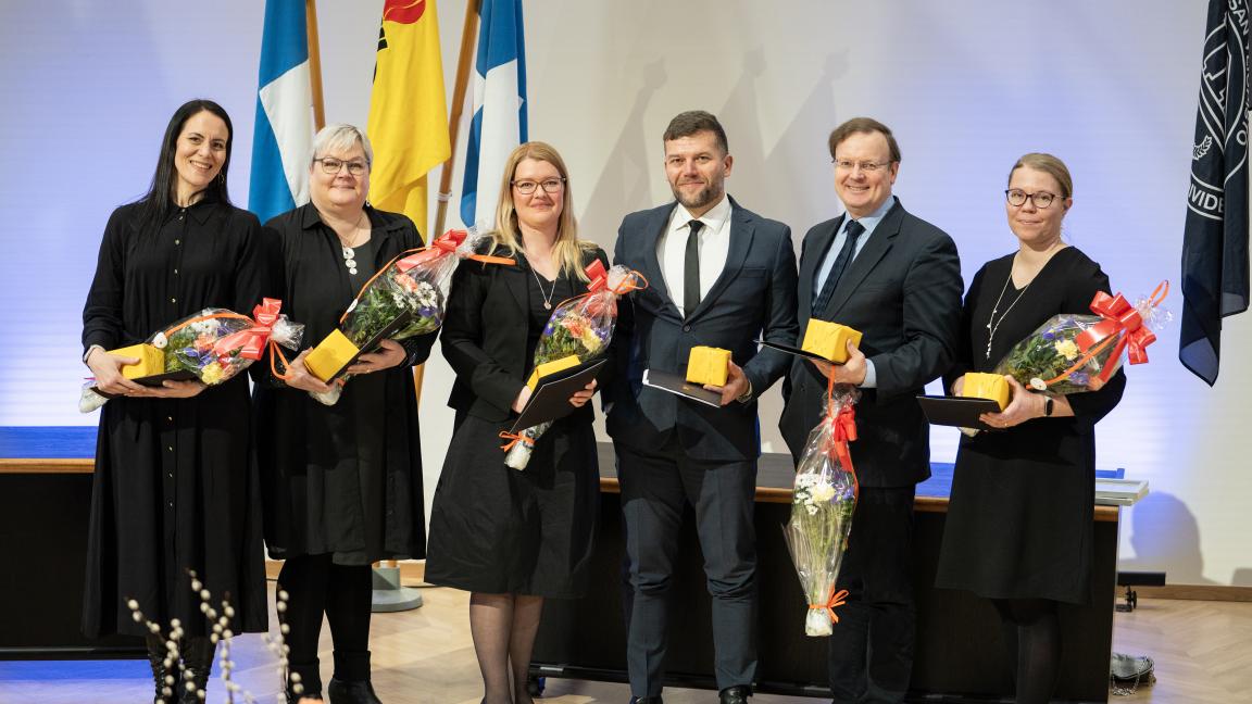 Vuoden opetus- ja tutkimustekopalkinnot