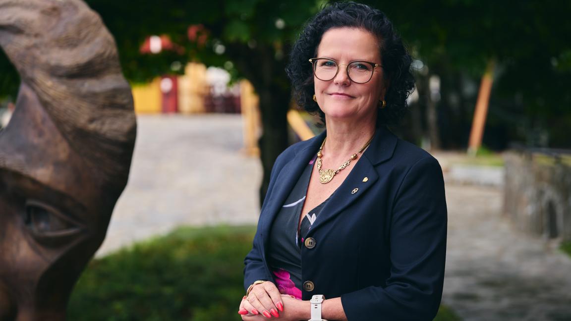 Rehtori Minna Martikainen kertoo Vaasan yliopiston perustavan Investment Hub Finland -keskuksen, joka kokoaa yhteen yritykset, julkisen sektorin toimijat, rahoittajat, sijoittajat, tutkijat ja päätöksentekijät yhteen kehittämään ja vahvistamaan Suomen investointiympäristöä.