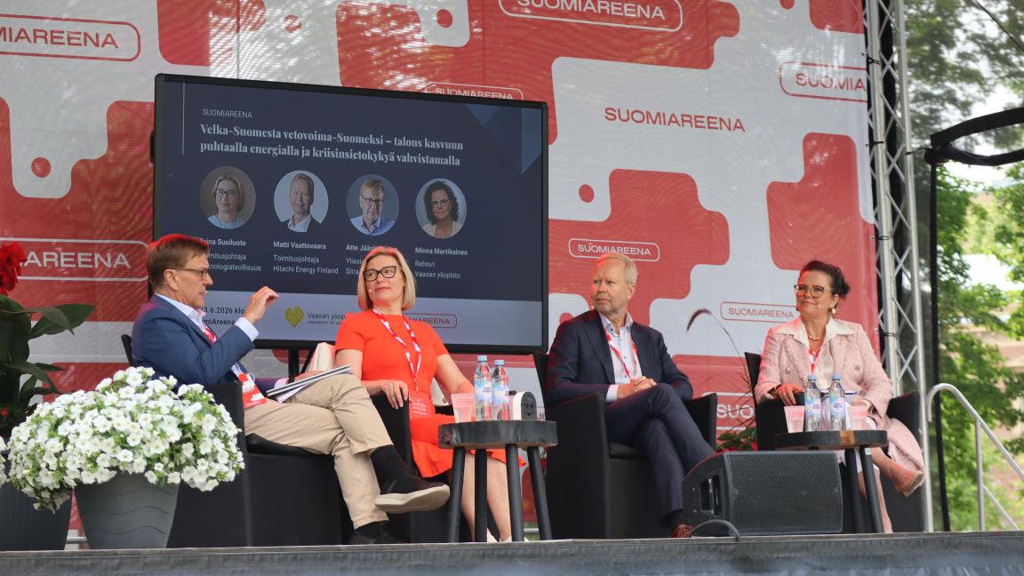 SuomiAreena paneelikeskustelu 2026