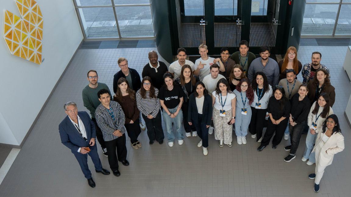 Resilience workshop group picture at the campus