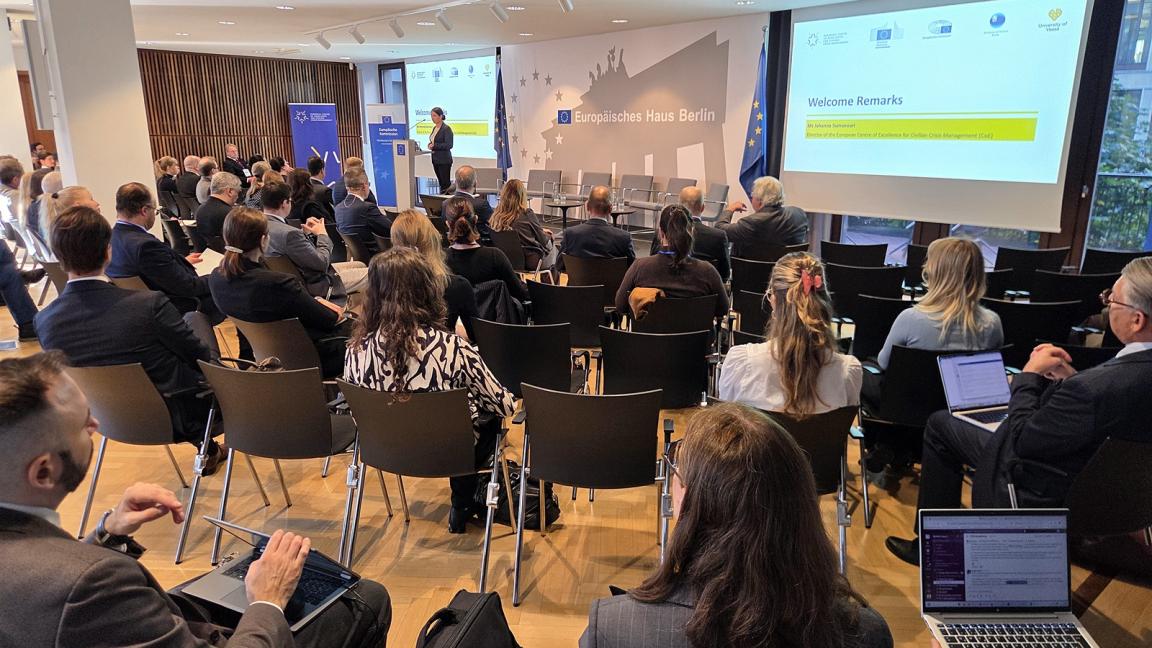 Johanna Sumuvuori, Director of the European Centre of Excellence for Civilian Crisis Management (CoE)