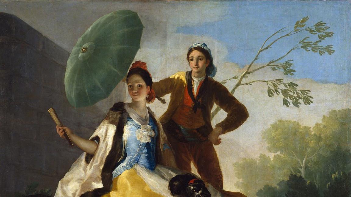 Francisco Goya (1746-1828): Auringonvarjo (1777)
