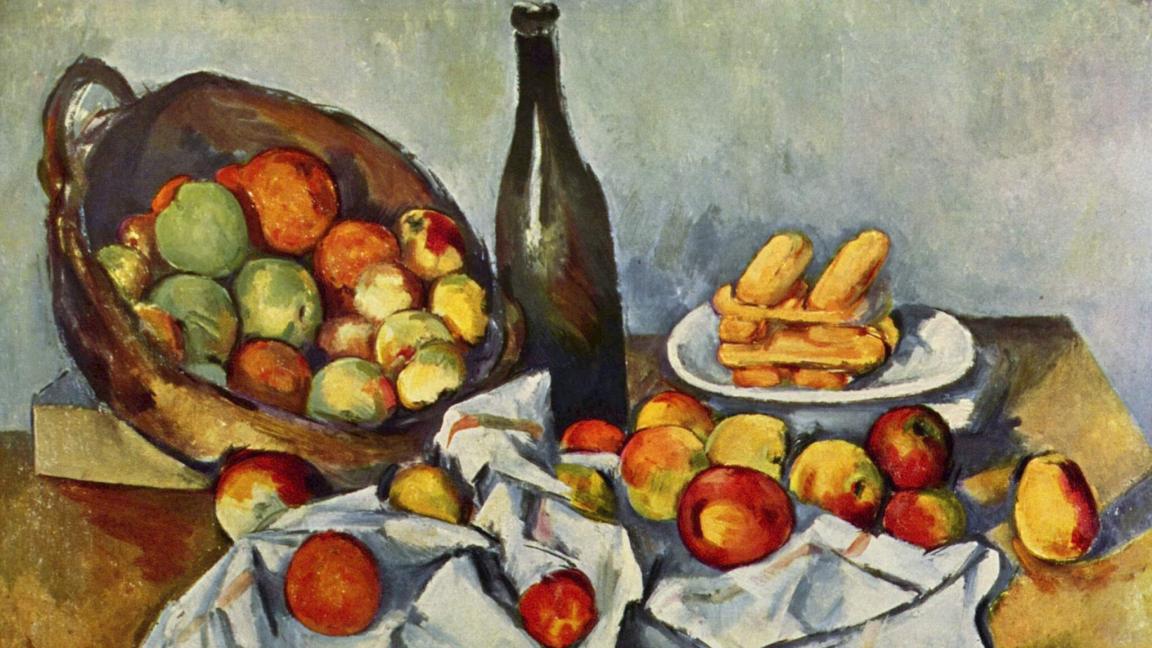 Paul Cézanne (1839-1906): Omenakori (1895)