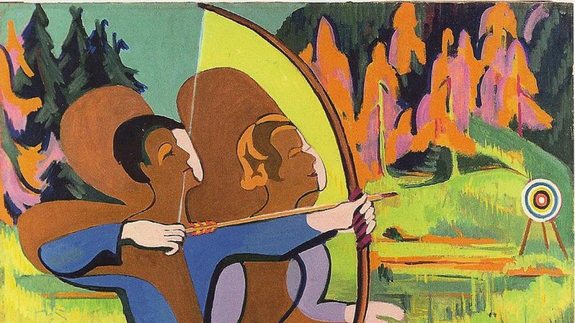 Ernst Ludwig Kirchner (1880-1938): Jousiampujat (1935-37)