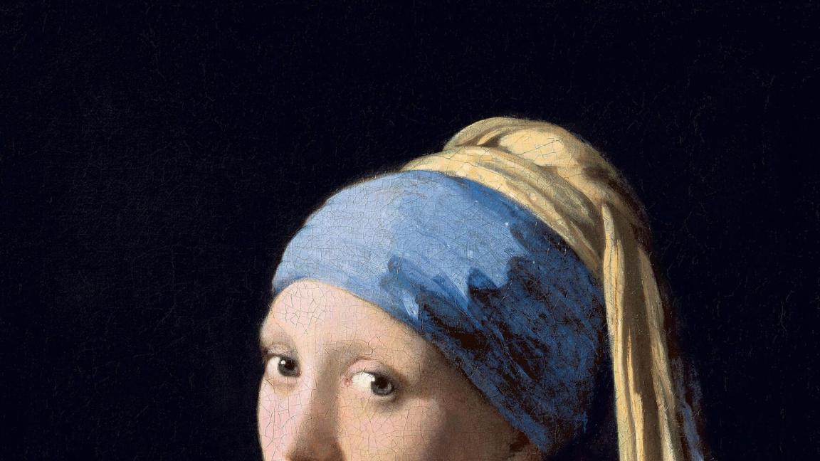 Johannes Vermeer (1632-1675): Helmikorvakoruinen tyttö (1665)
