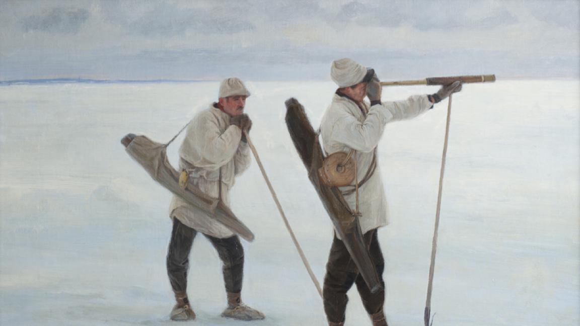 Victor Westerholm (1860-1919): Hylkeenpyynti (1900)