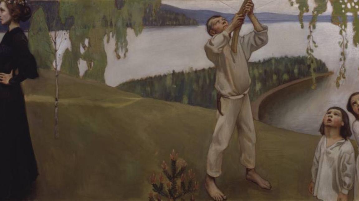 Akseli Gallen-Kallela (1865-1931): Kevät (1903)