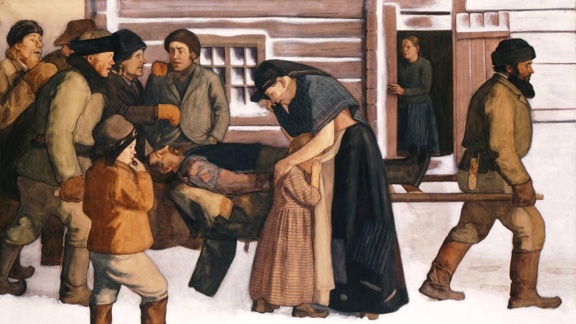 Juho Rissanen (1873-1950): Lapsuuden muisto (1903)