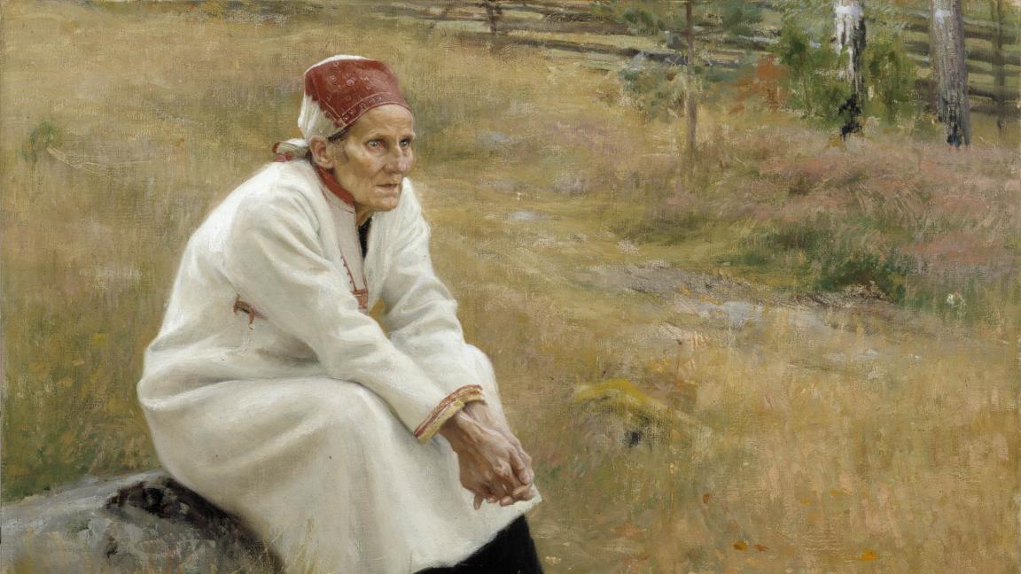 Albert Edelfelt (1854-1905): Larin Paraske (1893)