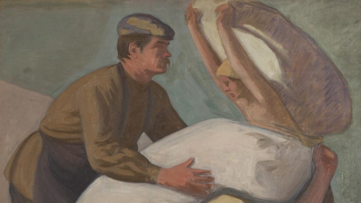 Juho Rissanen (1873-1950): Lastaajat (1909)