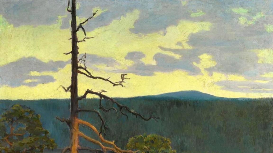 Akseli Gallen-Kallela (1865-1931): Palokärki (1893)