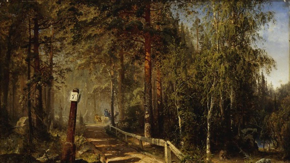 Werner Holmberg (1830-1860): Postitie Hämeessä (1860)