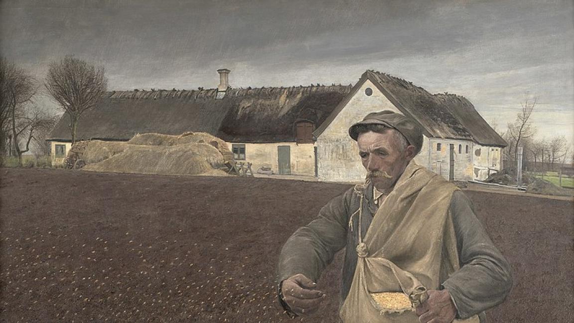 Laurits Andersen Ring (1854-1933): Kylväjä (1910)