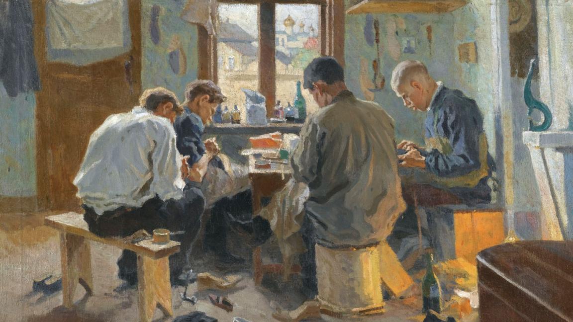 Arnold Lakhovsky (1880-1937): Suutarit (1915)