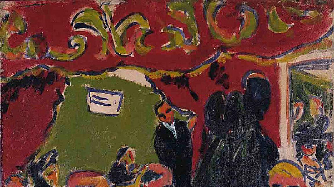 Ernst Ludwig Kirchner (1880-1938): Taverna (1909)