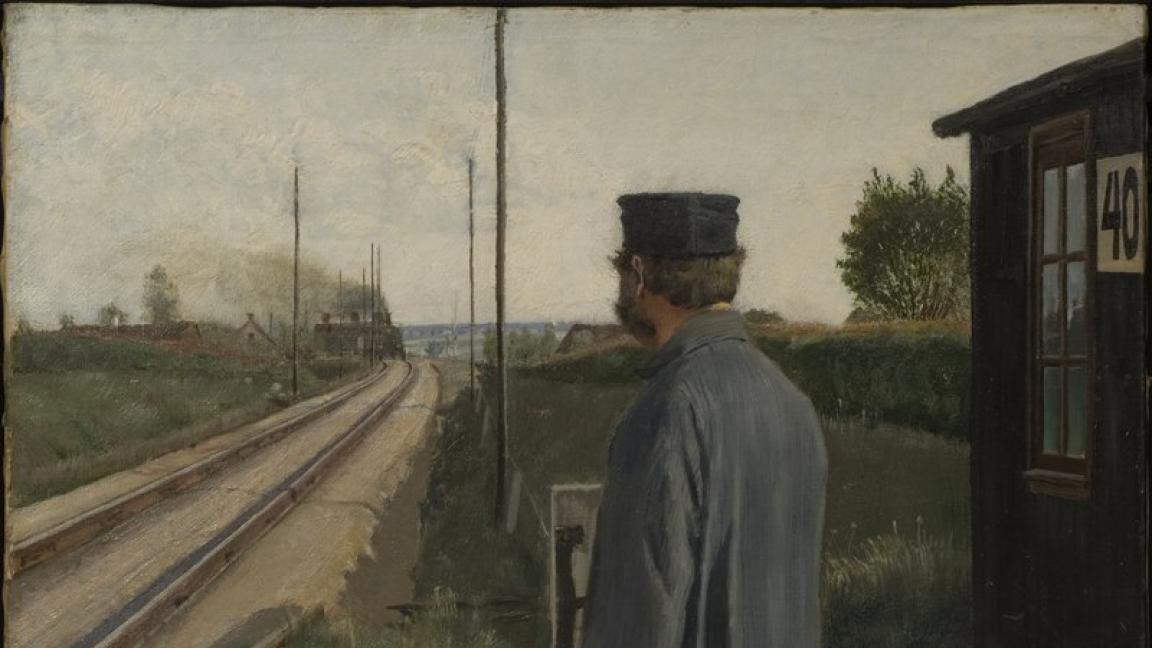 Laurits Andersen Ring (1854-1933): Ratavartija (1884)