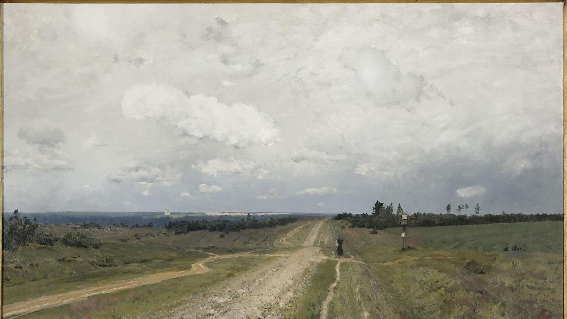 Isaac Levitan (1860-1900): Vladimirka (1892)