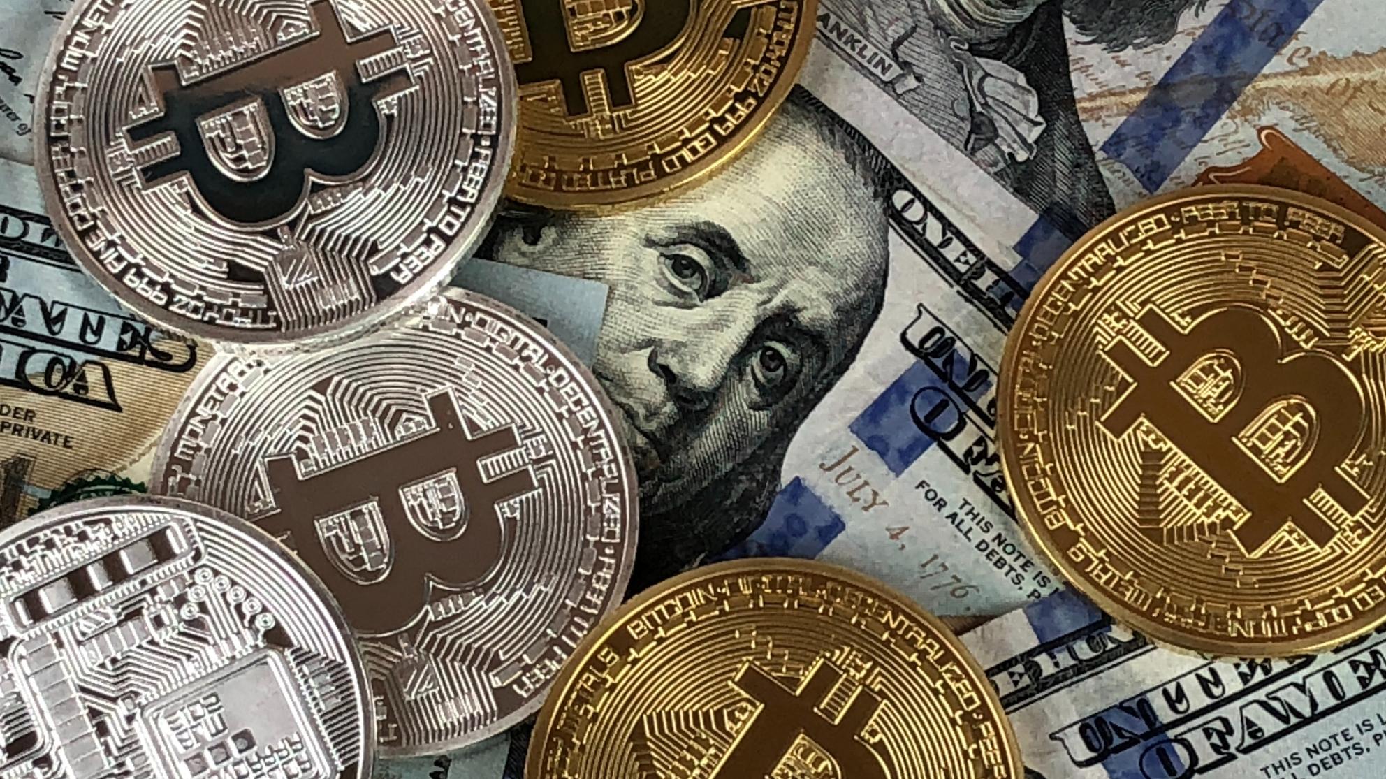 Bitcoins Photo by David McBee from Pexels (CC)