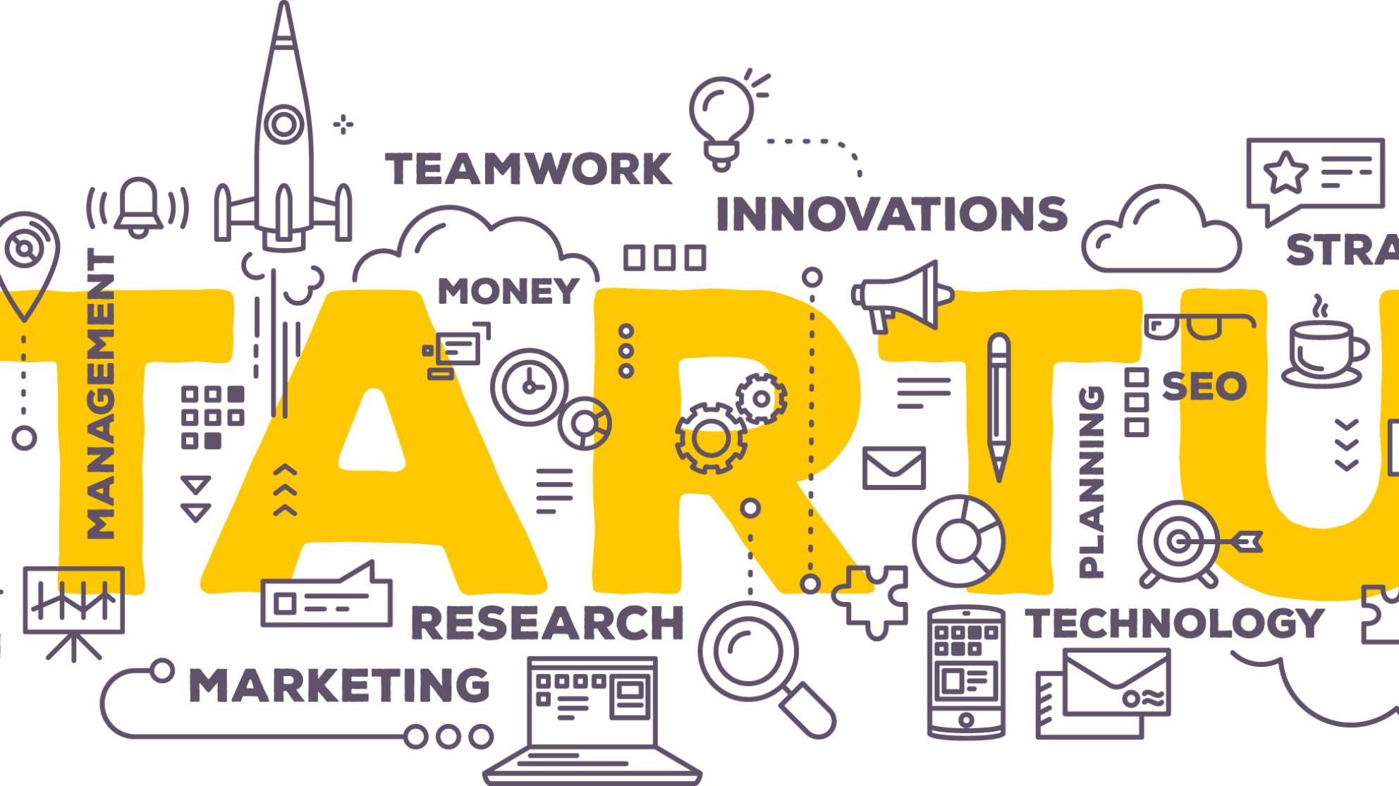 startup-teksti