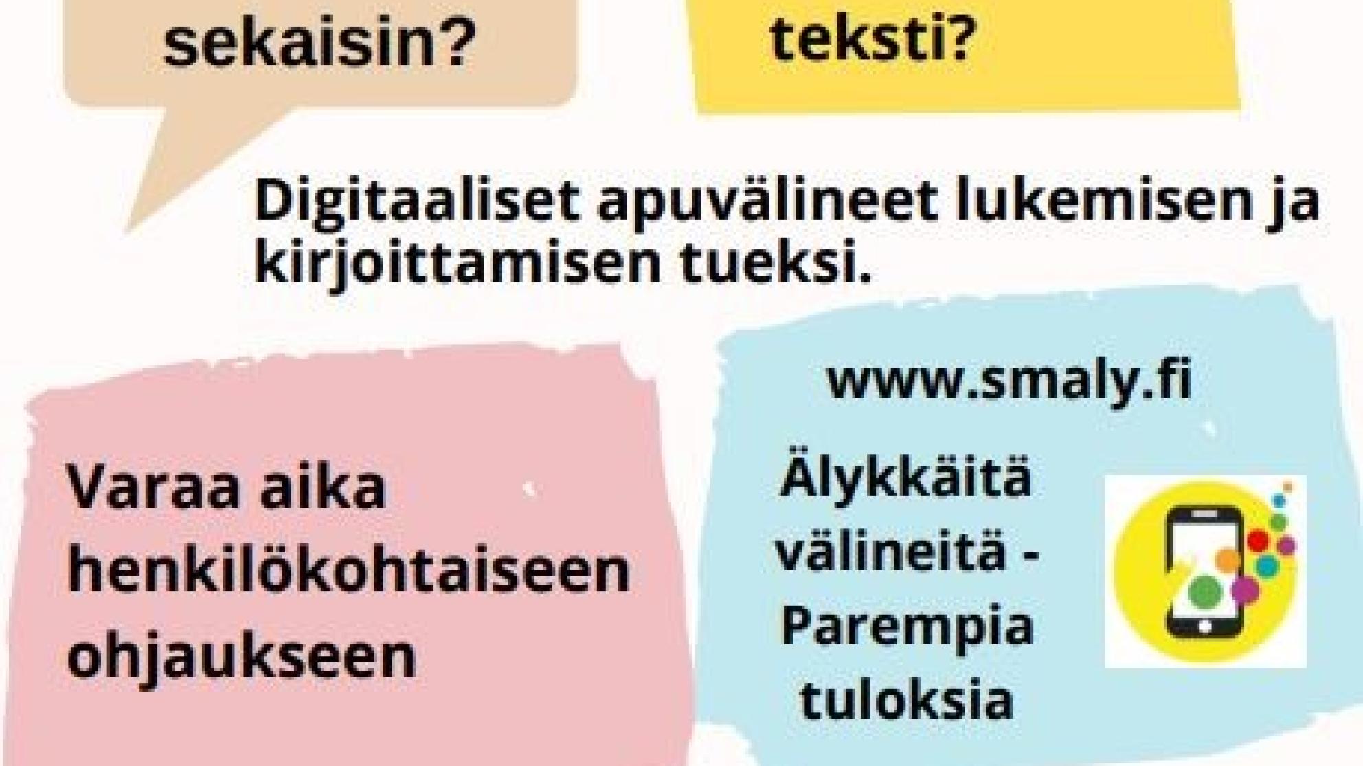 Dateron digitaaliset apuvälineet lukemisen ja kirjoittamisen tueksi