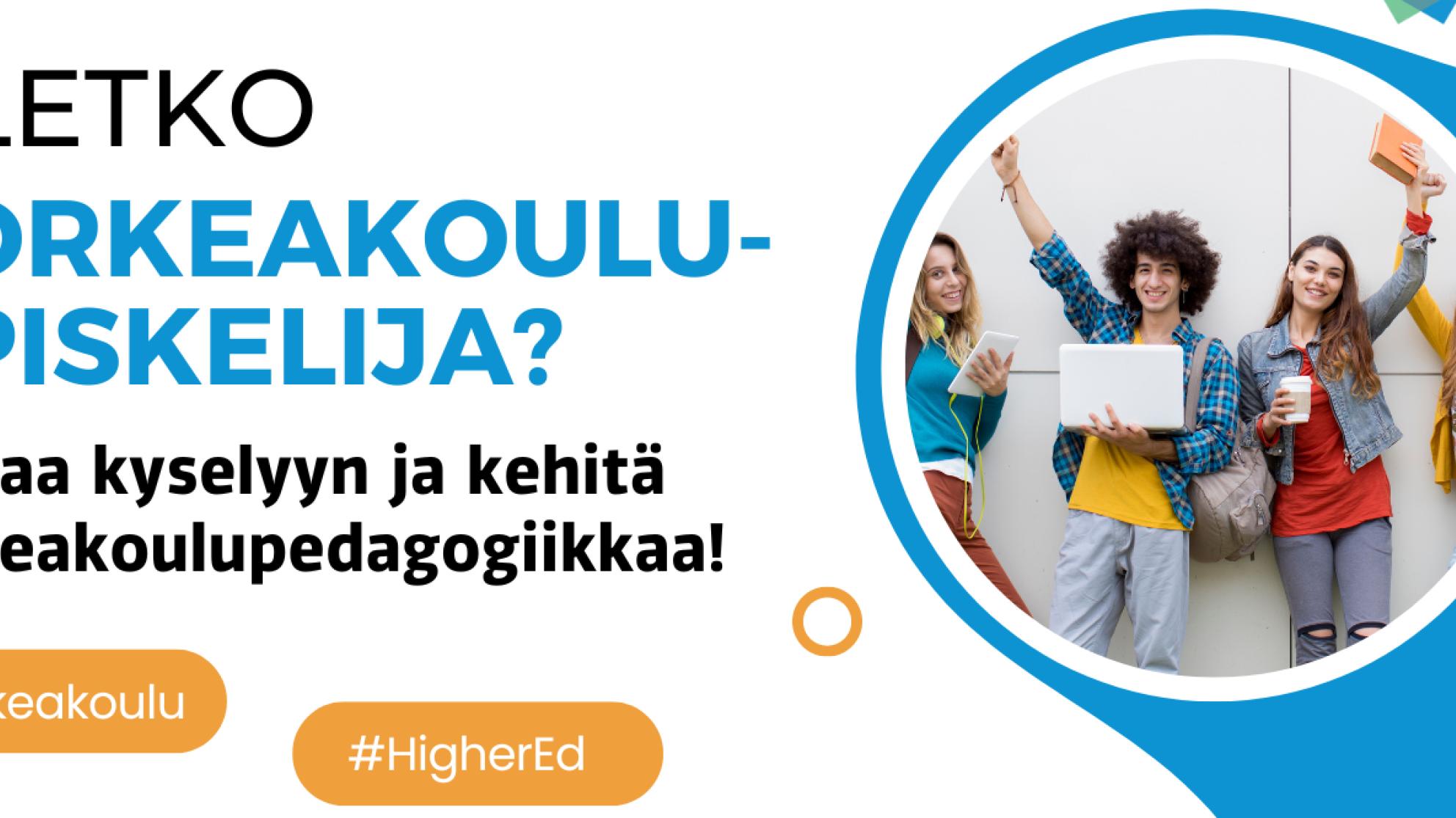 Opiskelijakysely korkeakoulupedagogiikasta