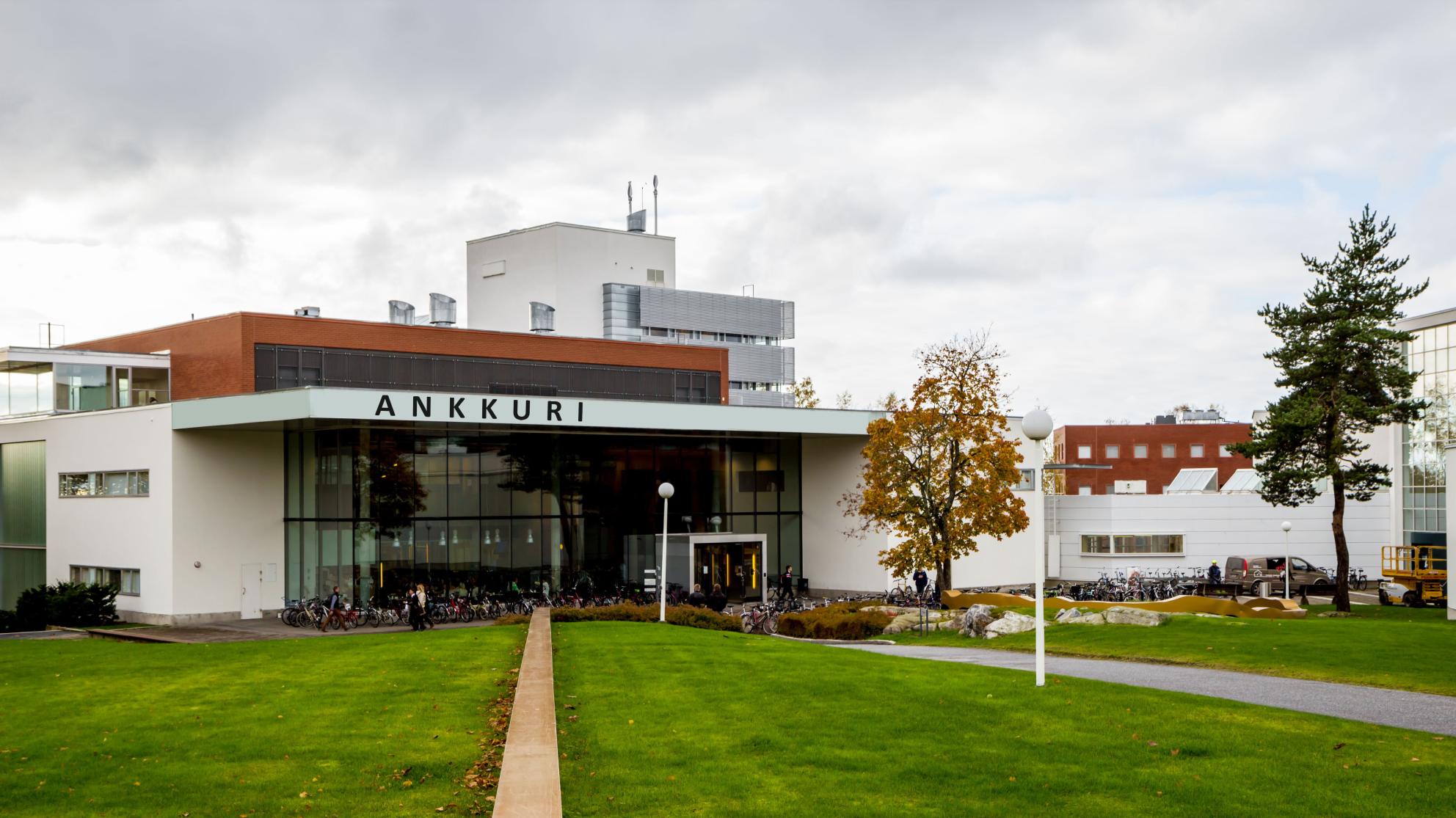 Toimistorakennus lisätyllä Ankkuri nimellä.