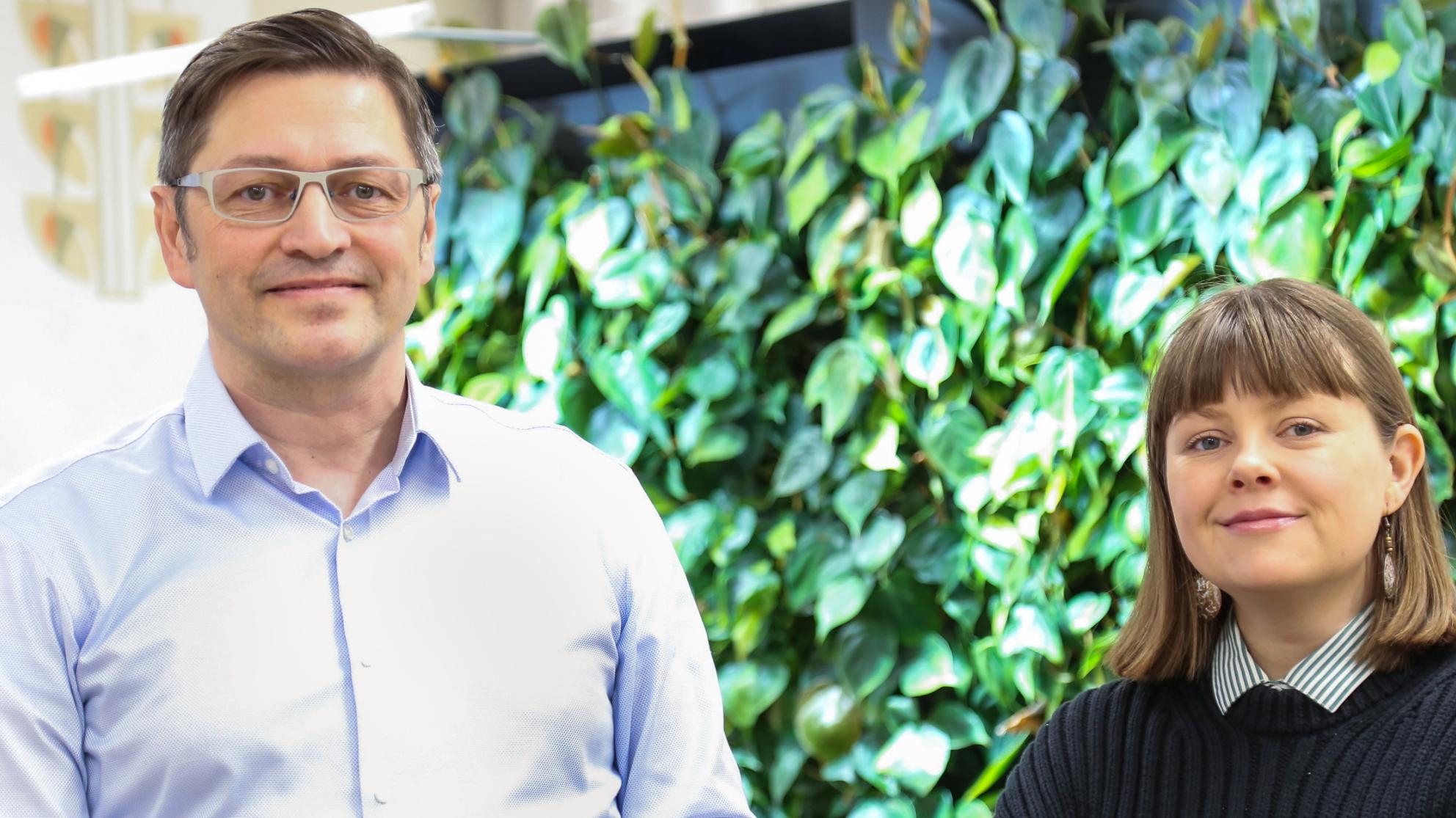 Jouni Juntunen ja Ella Tolonen