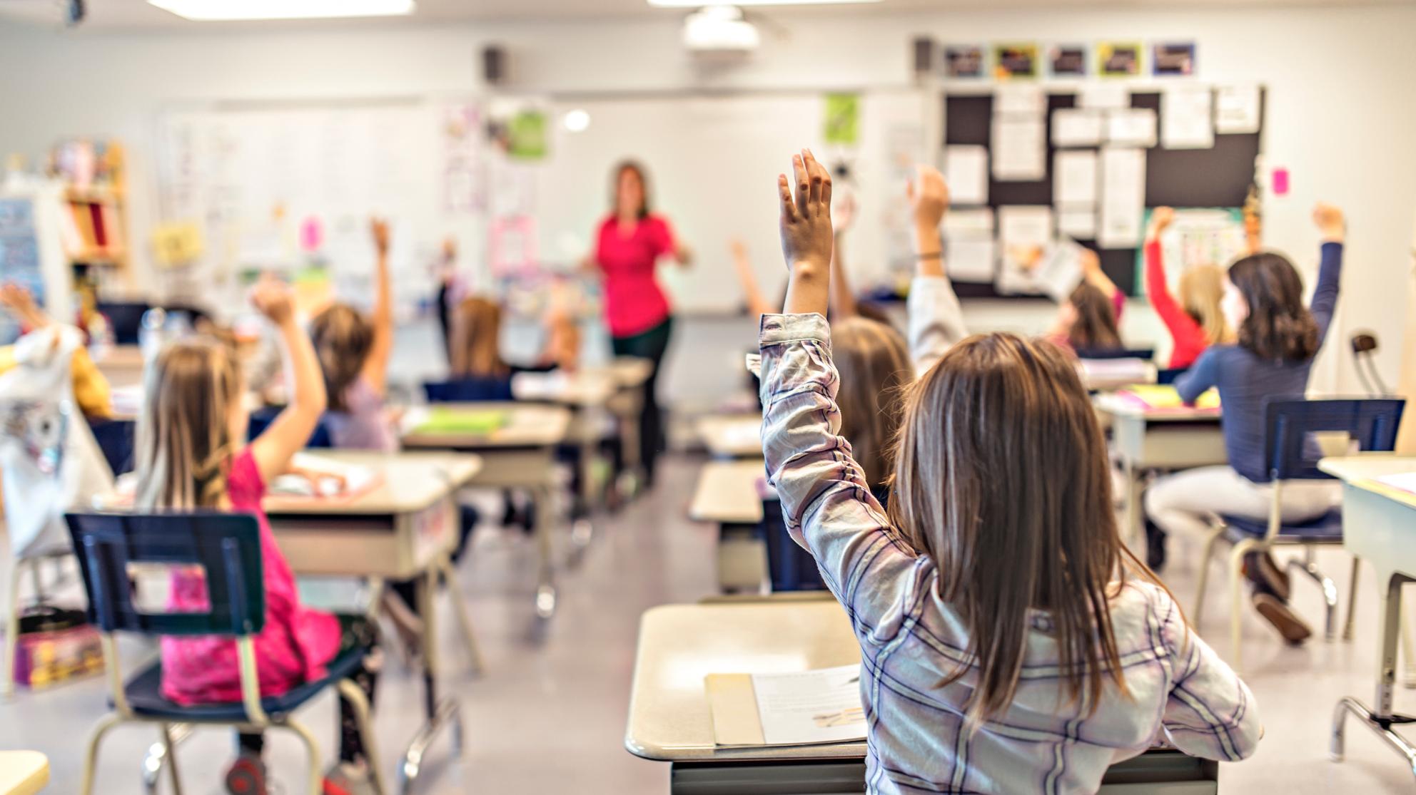 School children - classroom