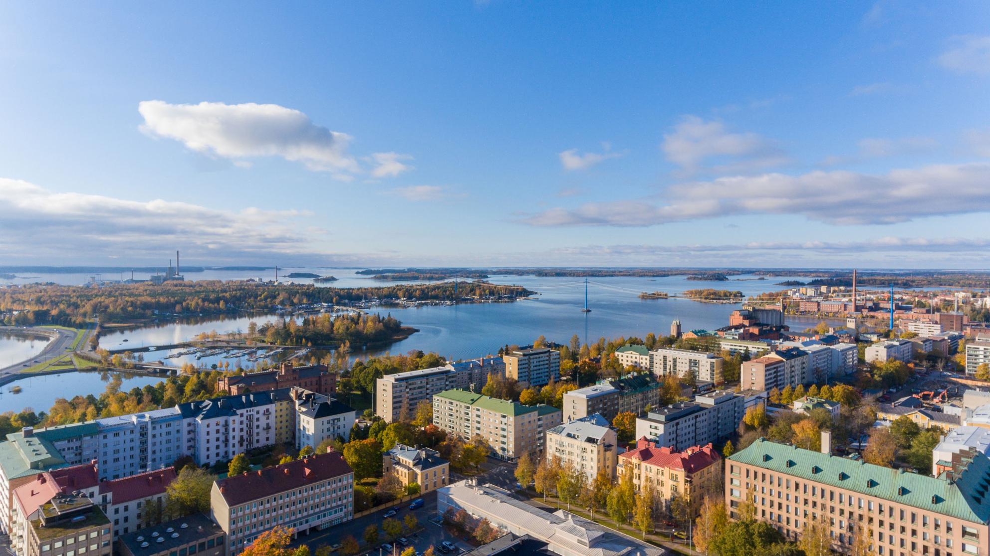 Syksyinen Vaasa, kuva: Mikael Matikainen / Vaasan kaupunki