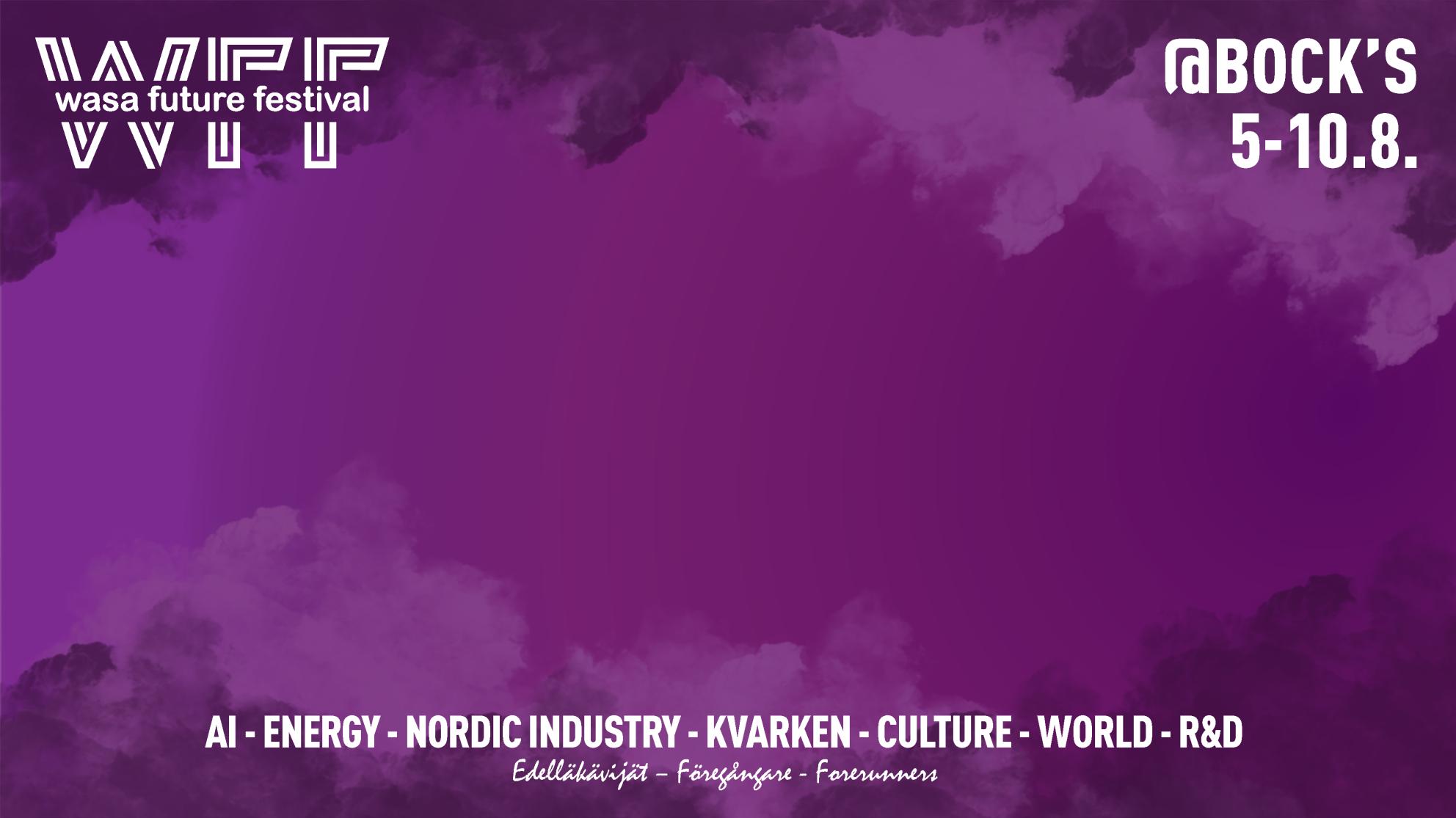 Wasa Future Festival banneri