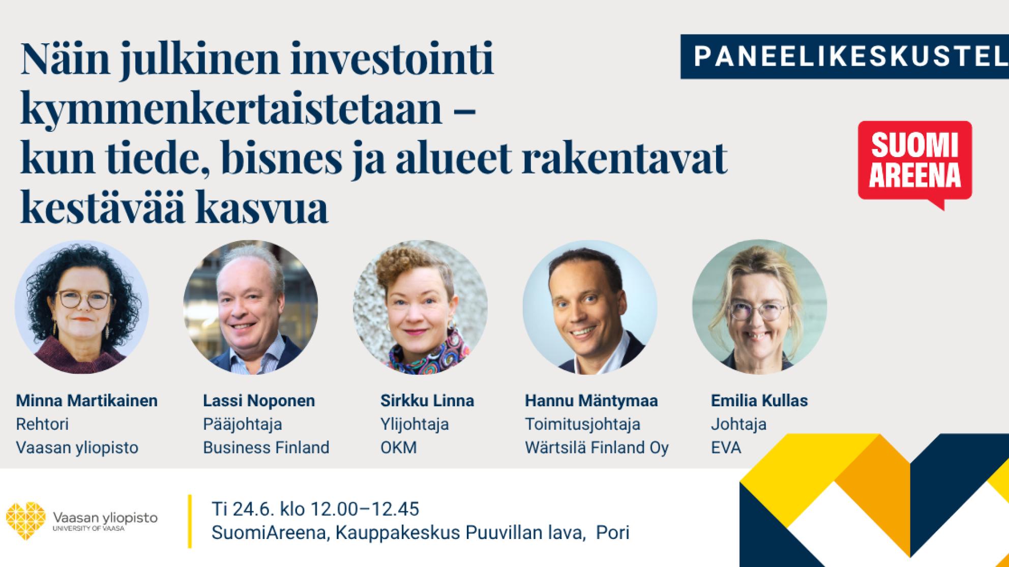 Näin julkinen investointi kymmenkertaistetaan