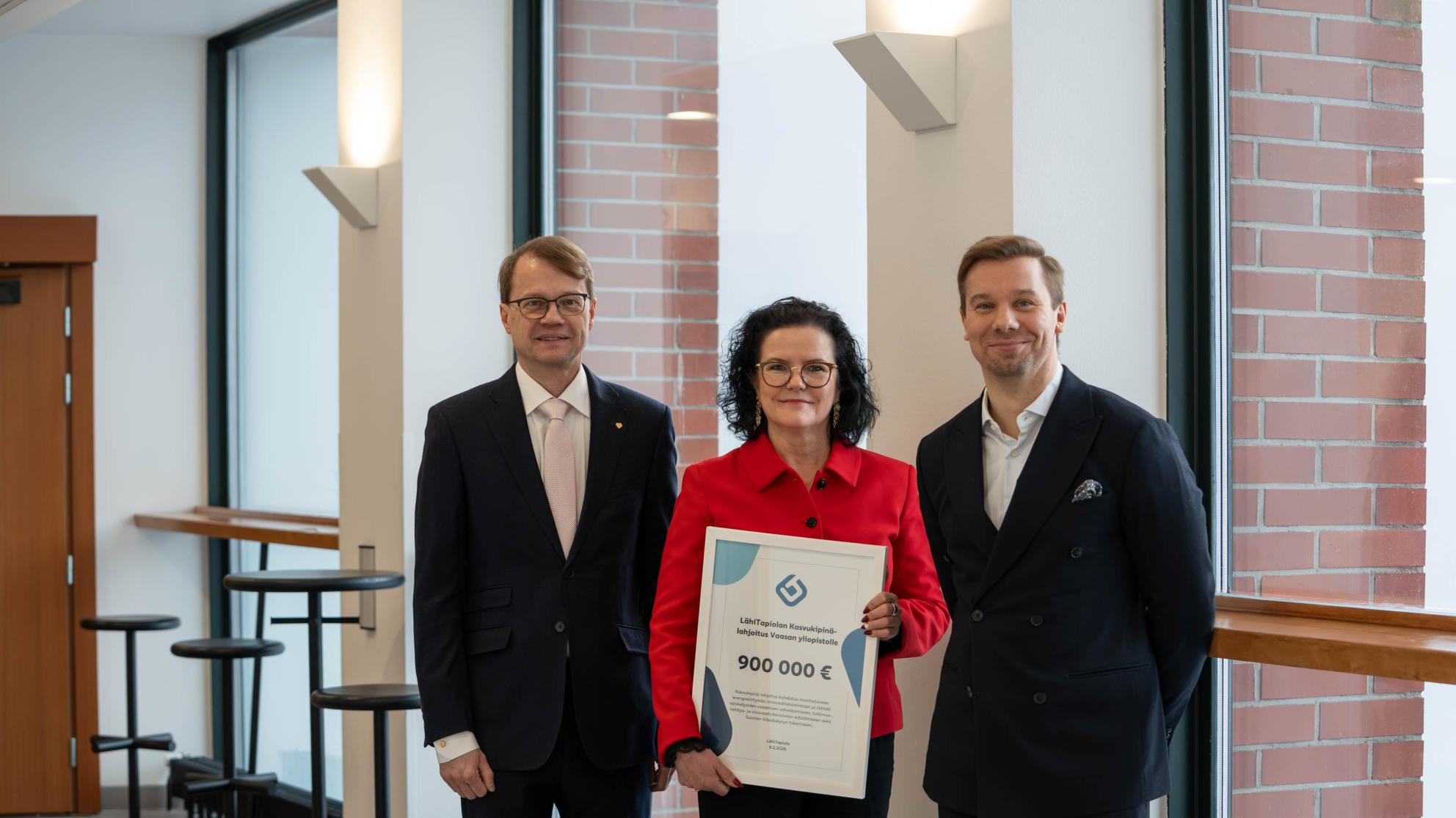 LähiTapiolan lahjoitus