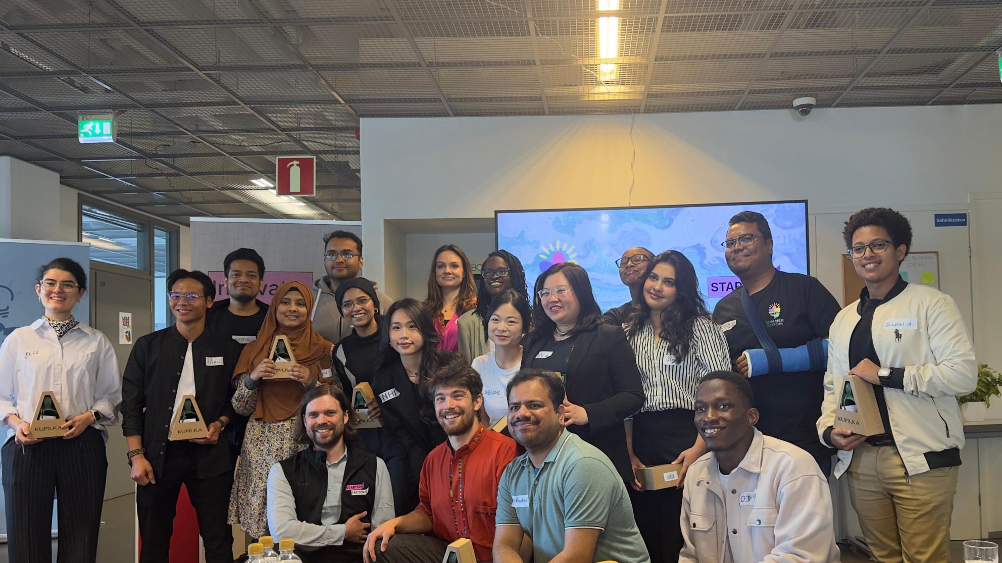 Group picture of the Summer Bloom 2025 cohort.